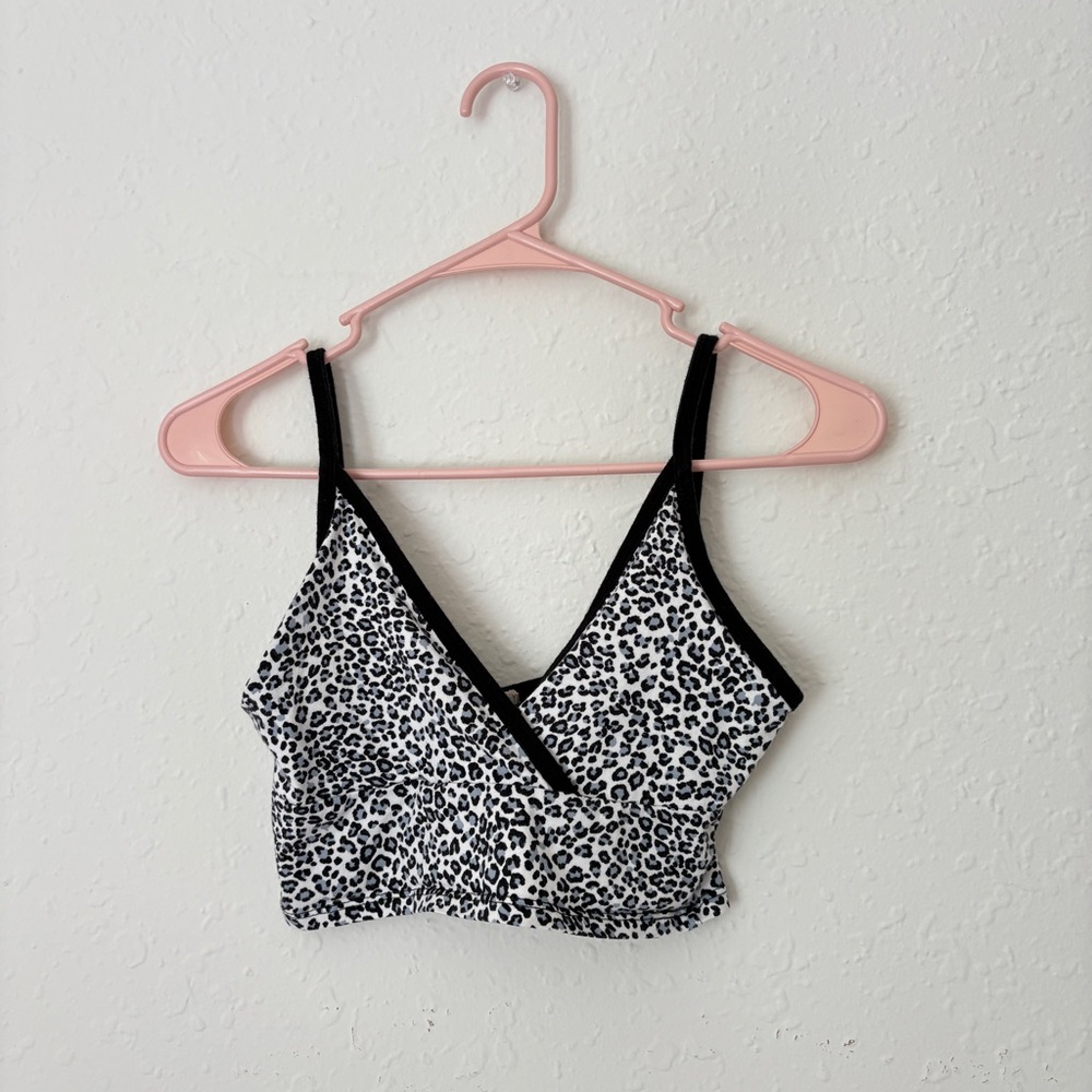 Brandy Melville Leopard Print Tank Top